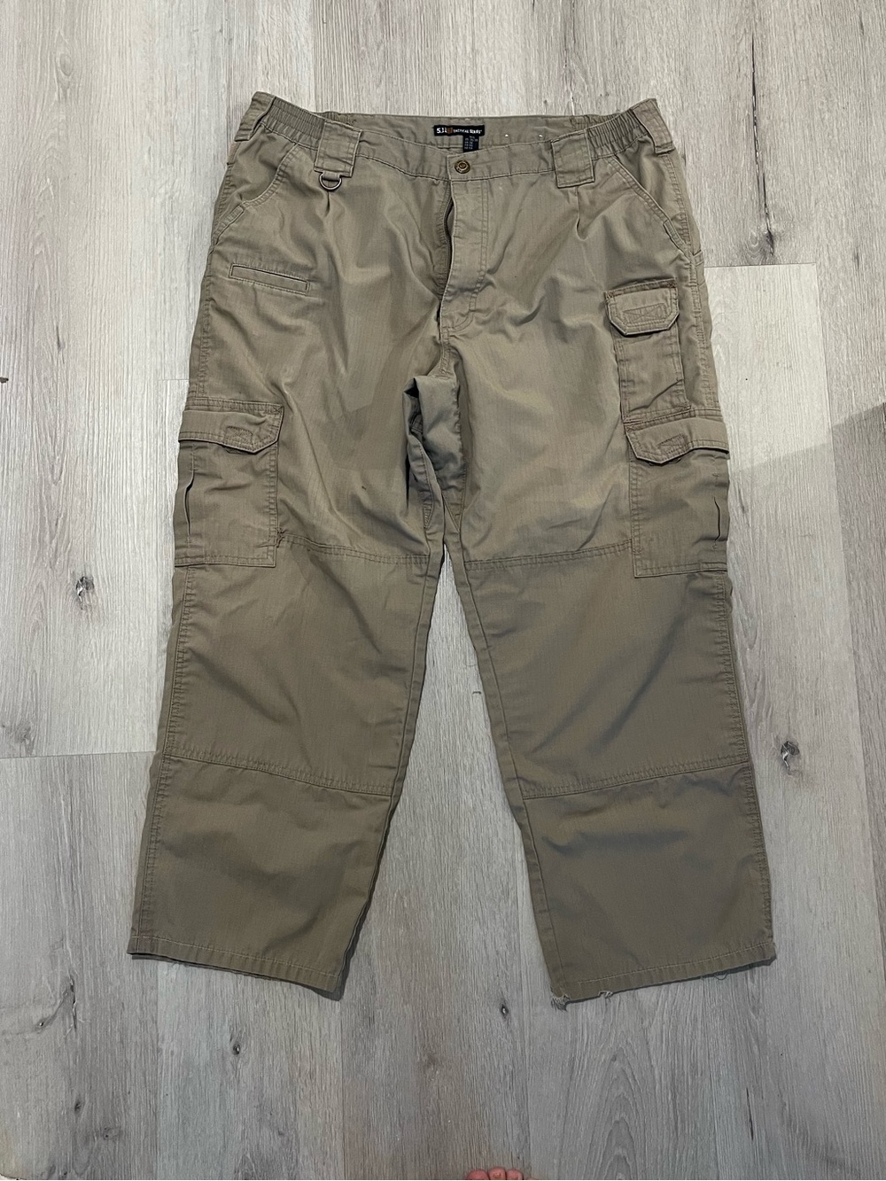 5.11 Tactical Men's Cargo Pants - Tan Utility Style